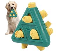 Flkiglm Distributeur De Friandises pour Chien | Nettoyant Dentaire pour Chiot À Forme Pyramidale - Jouet Éducatif Résistant aux Morsures pour Chiots et Chiens Adulte Toutes Tailles