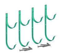 Flkiglm Support de skimmer de piscine - Crochet de clôture en d'aluminium pour tuyau de piscine - Solution de stockage pour tuyaux, brosses et râteaux à feuilles sur le bord du bassin avec