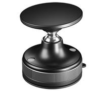 Flkiglm Support de téléphone magnétique à ventouse, support de téléphone magnétique sous vide, ventouse réglable, montage téléphonique, berceau portable, accessoire intérieur de voiture, convient à la