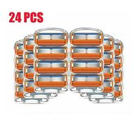 Flkwoh Cisea 24 Lames Pour Kit De Rasoir De Rechange Gillette Fusion Proglide Power
