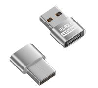FLKWOP Adaptateur USB Type C vers USB-A, 3.0, OTG, Compatible avec MacBook, Chromebook et appareils mobiles