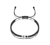 FLKWOP Bracelets d'amitié avec 26 lettres et initiales en forme de cœur pour les amoureux - Lettre lumineuse - Personnalisable