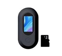 FLKWOP Caméra d'action magnétique avec pouce - Petite taille - Montage n'importe où - Petite caméra avec ressort - Portable - Pour le sport - Clip L0B3 Vlogging