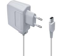 FLLAGG20 | 1X Alimentation Portable Compatible avec Les Consoles Nintendo 3DS, 2DS, DSi et 3DS XL | Gris, câble de 1 m | Entrée 100-240 V, Sortie 4,6 V 350 mAh, Prise européenne | Adaptateur Secteur