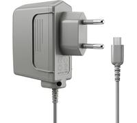 FLLAGG20 1X Chargeur Compatible pour Nintendo DS Lite câble 1,2m Gris | Adaptateur AC 100-240V 5,2V 450mA, charge stable, câble 1,2m, design compact, protection intégrée Charger Power Adapter