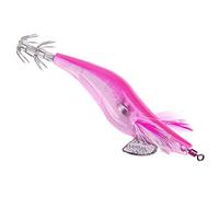 fllyingu Leurre De Pêche, Turlutte A Calamar, Leurre Electronique, LED Électronique Lumineux Squid Jig avec 2 Appâts De Pêche De Nuit À Crochet Droit