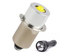 Fllyvly Ampoule LED de Remplacement P13.5S 3V, 3W pour Lampe Torche Maglite 2D, Lampe de Poche LED 3V, Éclairage de Travail d'Urgence, Installation Facile, Luminosité Supérieure, Longue Durée