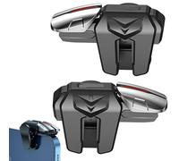 Fllyvly Contrôleur de Jeu Mobile avec 4 Gâchettes L1R1 L2R2, Manette Universelle pour Téléphone Portable, Compatible avec iPhone, Android, iOS pour PUBG, Fortnite, Haute Sensibilité et Protection