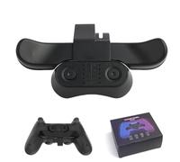 Fllyvly Paddles Strike pour Manette PS4, Fixation Dorsale avec Kit de Mod Dominator, Accessoire de Contrôleur F.P.S., Bouton Arrière Programmable pour Amélioration de Jeu,Améliore la sensation de jeu