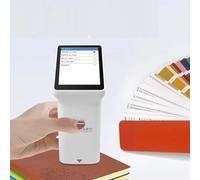 FLNOZAMZ Colorimètre D/8°, colorimètre numérique LS173, testeur de Couleur Portable, analyseur de différence de Couleur 3,5 Pouces, colorimètres à Ouverture 8 mm