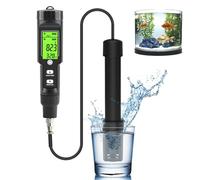 FLNOZAMZ Compteur d'oxygène dissous, 0-40,00 MG/L Kit de Test d'oxygène dissous pour l'aquaculture d'aquarium en étang, Analyseur d'oxygène DO Mètre avec Liquide de Remplissage d'électrode