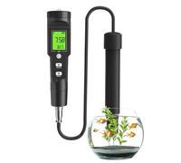 FLNOZAMZ Compteur d'oxygène dissous, kit de Test d'oxygène dissous Portable de 0,0 à 40 MG/L, kit de Test d'eau avec Liquide de Remplissage d'électrode pour piscines, Aquarium, étang à Poissons