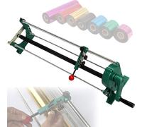 FLNOZAMZ Coupe-Papier Manuel pour Papier métallisé, Dérouleur de Rouleaux à estampage à Chaud, Machine de découpe en Vinyle PU, Largeur de Coupe ≤ 70 cm, pour Bureaux, laboratoires et Industries