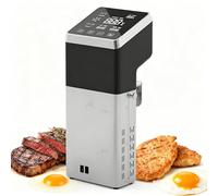FLNOZAMZ Cuiseur sous Vide, Circulateur à Immersion Puissant avec Pompe, Machine sous Vide Commerciale de 1600W pour Restaurant, Kit Complet de Cuisine sous Vide pour Chefs à Domicile