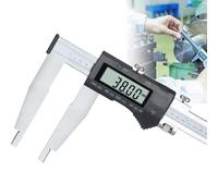 FLNOZAMZ Grand Pied à Coulisse Numérique à Mâchoire Longue 0-800 mm / 31,5 Pouces, Pied à Coulisse en Acier Inoxydable pour Diamètre Intérieur/Extérieur avec Écran LCD