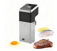 FLNOZAMZ Kit de Cuisson sous Vide, Circulateur à Immersion 1600W, Minuteur et contrôle de température numériques, Kit Complet de Machine de Cuisson sous Vide pour Chefs à Domicile et débutants