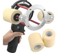 FLNOZAMZ Machine à Enrouler du Ruban électrique pour climatisation Portable, 12V/27W, dérouleur de Ruban HVAC, élimine l'emmêlement des Tubes en cuivre, Installation sur site sans enchevêtrement.