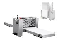 FLNOZAMZ Machine à Rouleau de pâte réversible Dough Sheeter 12'', Rouleau de pâtisserie Croissant Danois, Machine à étaler la pâte feuilletée Pliable, Machine à Rouler la pâte 0,04-1,38in (220v)