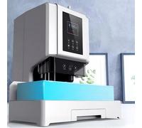 FLNOZAMZ Machine de Reliure de Bons de Caisse, Machine de Reliure financière entièrement Automatique, Machine à perforer électrique, Tube de rivetage à Fusion à Chaud, épaisseur de Perforation