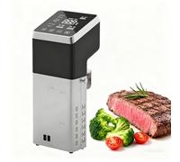 FLNOZAMZ Machine sous Vide, Cuiseur sous Vide, Circulateur à Immersion, avec Température et Minuterie Précises, 1600W, Étanche IPX8, pour Viande ou Légumes sous Vide
