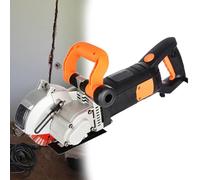 FLNOZAMZ Wall Chaser, Machine à rainurer, Profondeur et Largeur de rainure Max 42 mm x 40 mm, Machine à découper Le béton avec Lames de scie et Accessoires de contrôle de poussière