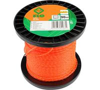 FLO 89483-Tondeuse a gazon ligne 2,0 mm x 90 m/Carré/rotation Mute