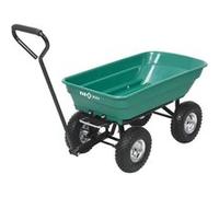 FLO Chariot à benne basculante de jardin 55 L 150 kg