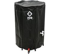 Réservoir d'eau de pluie pliable 250 L noir FLO