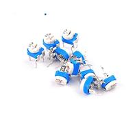 FLOAPA 200 pièces Potentiomètre Trimmer RM065 RM-065 2Kohm 202 2K Résistances Trimmer Résistances Réglables Variables Résistances Fixes