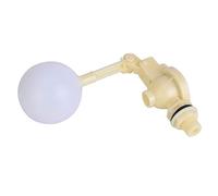 Float Ball Valve G1 / 2 Inch | Plastic Water Supply Control for Reservoirs/Toilets/Pools | High Flow 230L / min | 1.2MPA Pressure & 70°C Temperature