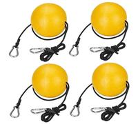 Float de bouée de 4pcs, piège à Crabe avec Un Cordon et Clip l'élastique 51 Pouces, Une bouée marqueur accrocheur pour Le Bateau, extérieur