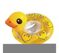 Float De Jeu d'eau pour - Jouet De Piscine Gonflable, Bébé Flotteur avec Poignée | Chariot Mignon en Forme De Canard pour Excursions De Plage, Vacances D'été, Activités De L'arrièr