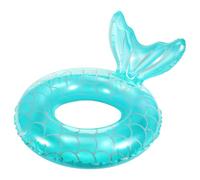 Float de sirène - bague de baignade gonflable, cercle de piscine pour bébé coloré | Floattie de l'activité de l'eau pour les vacances à la plage, anneau d'entraîneur de sirène pour tout-petit, siège b