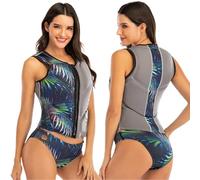 Float Jacket Neoprene Swimming Float Jacket for Adult Kids Portable Buoyancy Aid for Water Sports Snorkeling Fishing Surfing Kayaking Boating Canoeing Rafting Outdoor Safety Gear(Grey,3XL)