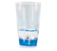 Floatarama Tumbler - Phoques de Deluxebase. Verre pour Enfant en Acrylique avec Figurines d'Animaux Flottants. Gobelet animaux marins de 250 ml sans BPA, vaisselle pour enfants et adultes