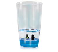 Floatarama Tumbler - Pingouin de Deluxebase. Verre pour Enfant en Acrylique avec Figurines d'Animaux Flottants. Gobelet pingouin de 250 ml sans BPA, vaisselle pour enfants et adultes