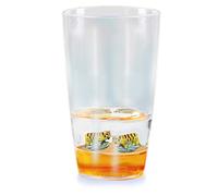 Floatarama Tumbler - Tigre de Deluxebase. Verre pour Enfant en Acrylique avec Figurines d'Animaux Flottants. Gobelet tigre de 250 ml sans BPA, vaisselle pour enfants et adultes