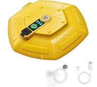 Floating Aerator for Live Bait, Rechargeable Portable Bait Bucket Oxygen Pump, IPX7 Waterproof, High Output Bubbler for Fishing Cooler, Minnow Bucket & Small Pond (1PC)