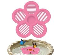 Floating Bee Waterer,19.5cm Flower Shape Water Feeder | Bee Waterer, Outdoor Drinking Station Yard Garden Pond Pool Farm Fountain