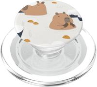 Floating Capybara PopSockets PopGrip pour MagSafe