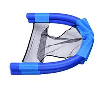 Floating Chair - Ergonomic Inflatable with Integrated Backrest, 19.69x16.93 inches Portable Pool Floats with Soft Mesh Seat, High Buoyancy Raft, Water Lounger for Summer Vacation Beach River Lake