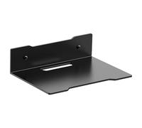 Floating Device Mount Shelf Support mural compact pour haut-parleur sans fil, pince multimédia, plate-forme de stockage multi-usages pour équipement audio, projecteur, routeur, unité TV, configuration