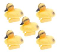 Floating Duck Decoy - 5 Pack PE Pond Decor | Waterproof Outdoor Statue