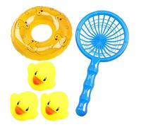 Floating Duck Toys, Squeaky Bath Game with Fun Summer Water Play Design