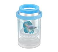 Floating Fish Breeding Box, Transparent Aquarium Incubator Separator, Betta Hatching Tank with Ventilation Design, Ideal Breeder for Shrimp, Guppy, and Small Fish