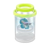 Floating Fish Breeding Box, Transparent Aquarium Incubator Separator, Betta Hatching Tank with Ventilation Design, Ideal Breeder for Shrimp, Guppy, and Small Fish