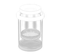 Floating Fish Isolation Box, Clear Incubation Container, Aquarium Hatching Tank with Divider Net, Breeding Hatchery for Betta Shrimp Guppy Fry Baby Pet Spawn Nursery Use, 5.63x3.66 inches