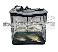 Floating Fishing Basket - Nylon EVA, Fish Net Cage | Foldable Bait Storage