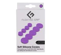Soft Silicon Covers by FLOATING GRIP to cover FLOATING GRIP Wall Mounts - Purple (Electronic Games)
