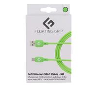 FLOATING GRIP USB-C Cable covered in Green soft silicon by (3M) (Electronic Games)